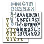 Stickers - Retro Fonts